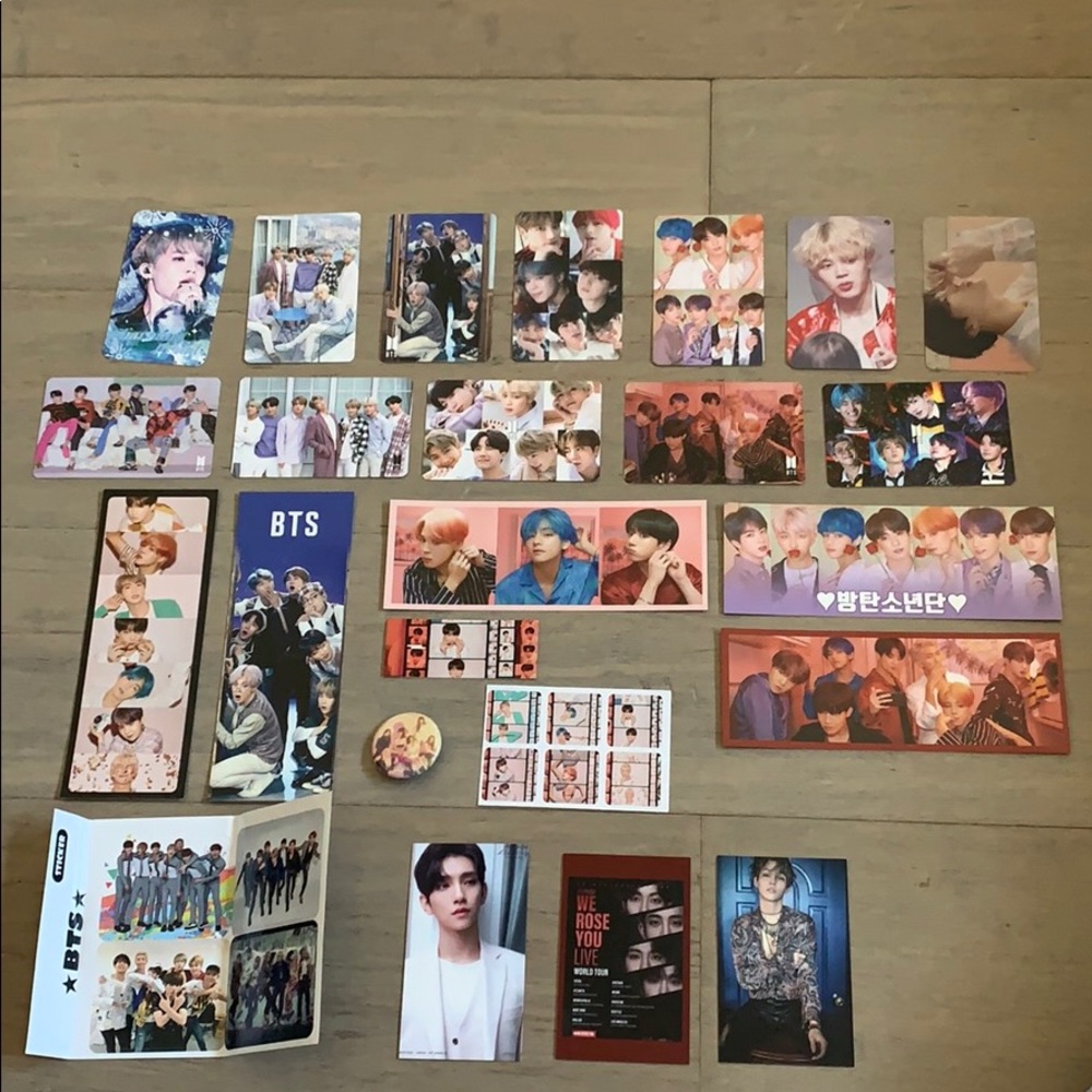 BTS/other kpop collectible bundle